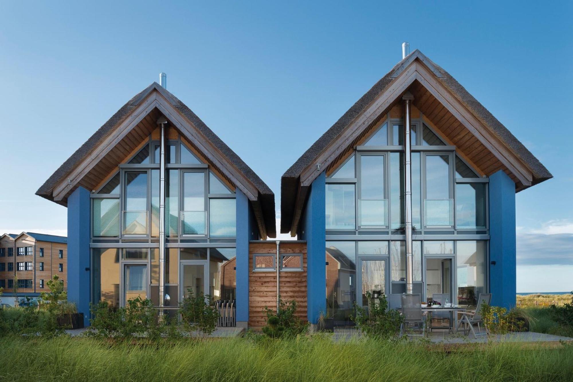 Ostsee - Reetdachhaus Nr 36 "Warder" Im Strand Resort Хайлигенхафен Екстериор снимка